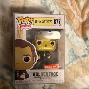Funko Pop! Goldenface Vinyl Figure - The office Exclusive